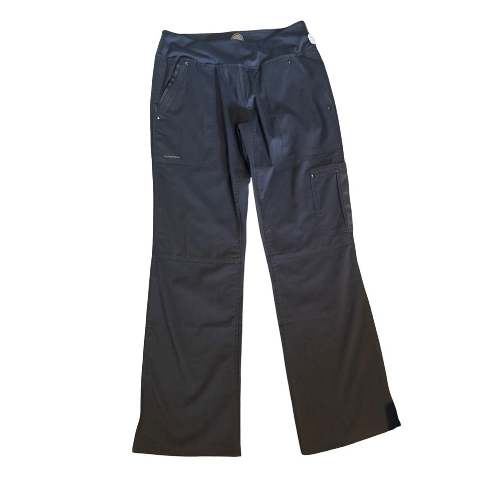 Healing Hands Purple Label Tori Scrub Pants XSP Petite gray NEW - Picture 2 of 6